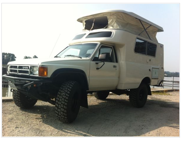 toyota truck camper conversion #4